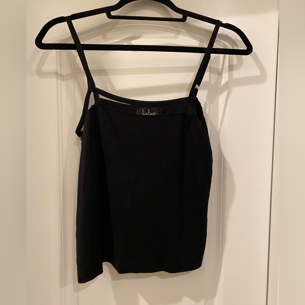 Lulu’s Sheer Top Tank